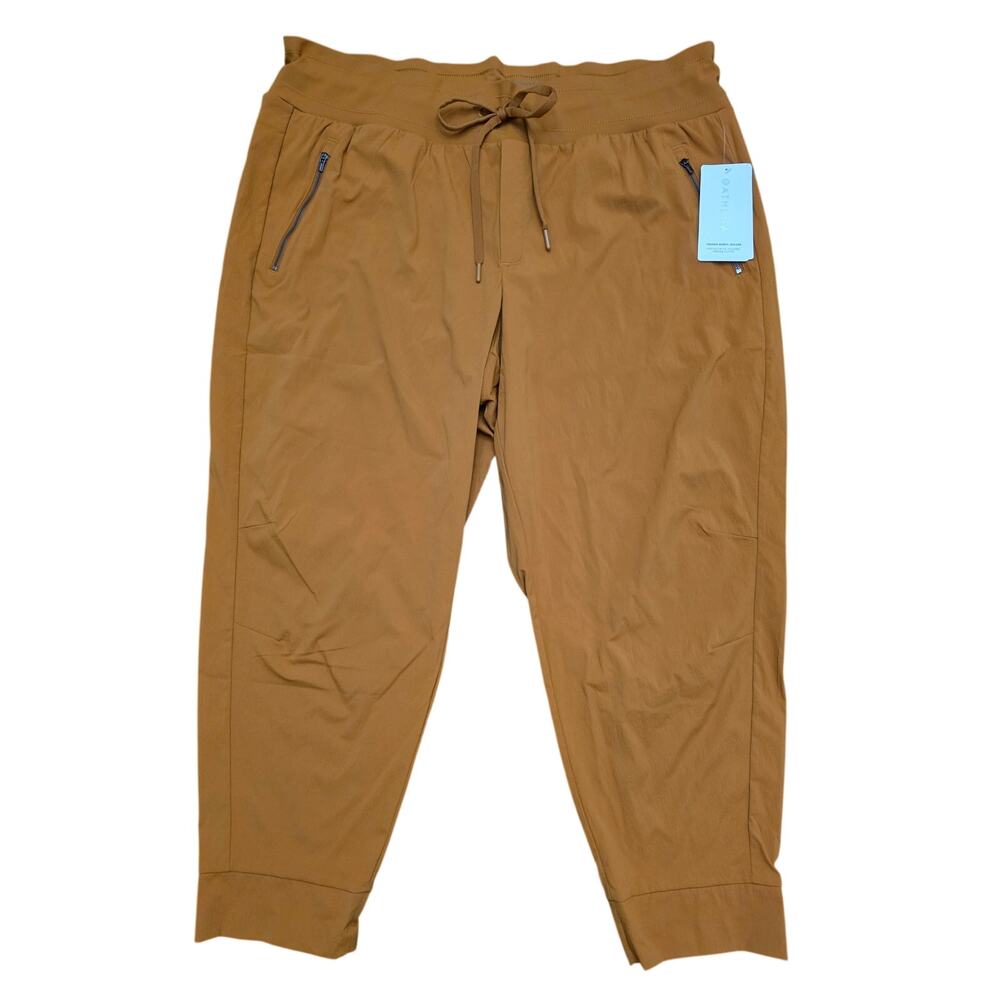 NWT Athleta Trekkie North Jogger Cattail Brown Size 22